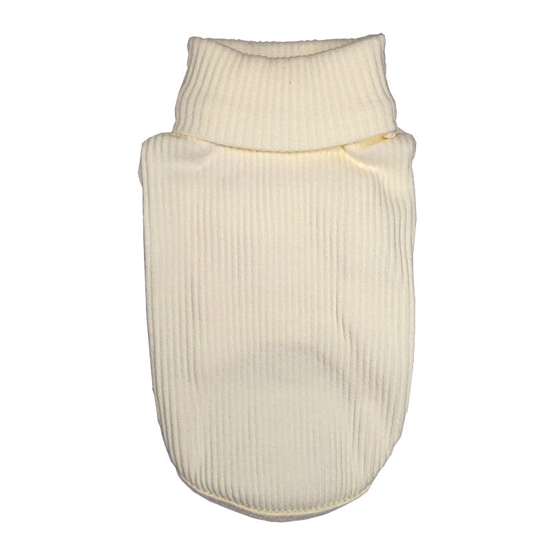 Thumbnail: Elbow patch long sleeved dog tee back in colour egg nog by Hendricks and Maple