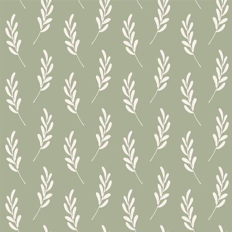 Sage green with off white leaves.