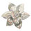 Thumbnail: Grey pink lilac tartan dog collar flower by Hendricks and Maple
