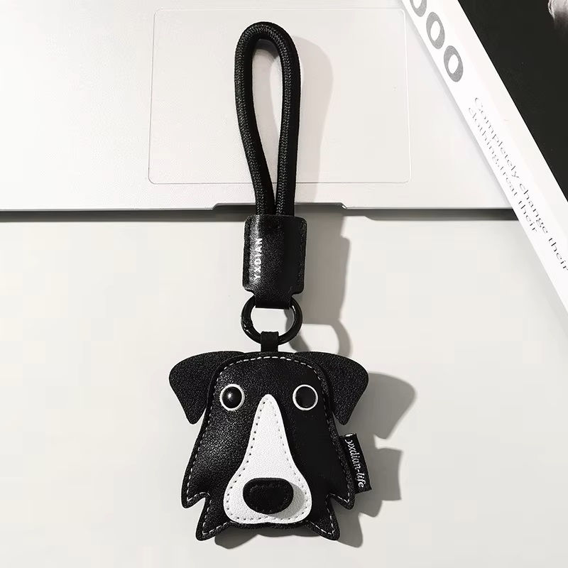 Border Collie bag charm by Hendricks and Maple