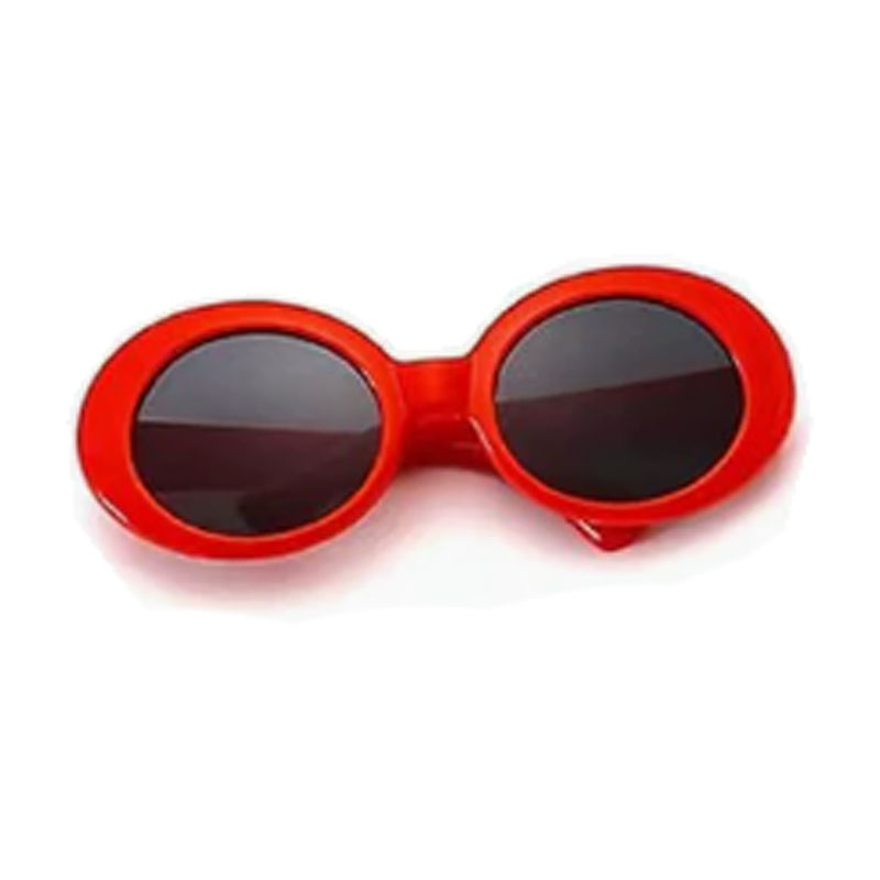 Thumbnail: Designer dog sunglasses for small pets in red by Hendricks and Maple