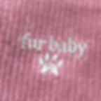 Fur baby pink close up embroidery design by Hendricks and Maple
