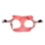 Pink donut adjustable harness back by Hendricks and Maple