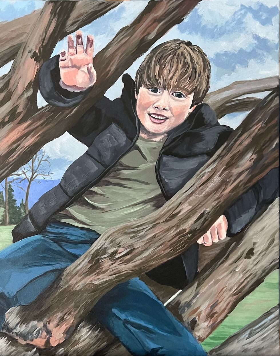 Isaac's Climbing Tree