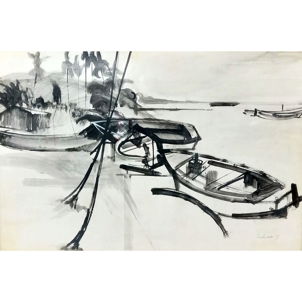 Sonnylal Rambissoon, Beached Boats