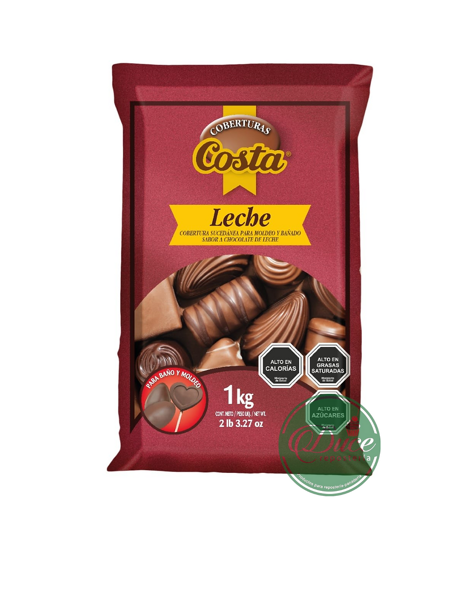 Cobertura Costa Leche, 1 Kg.