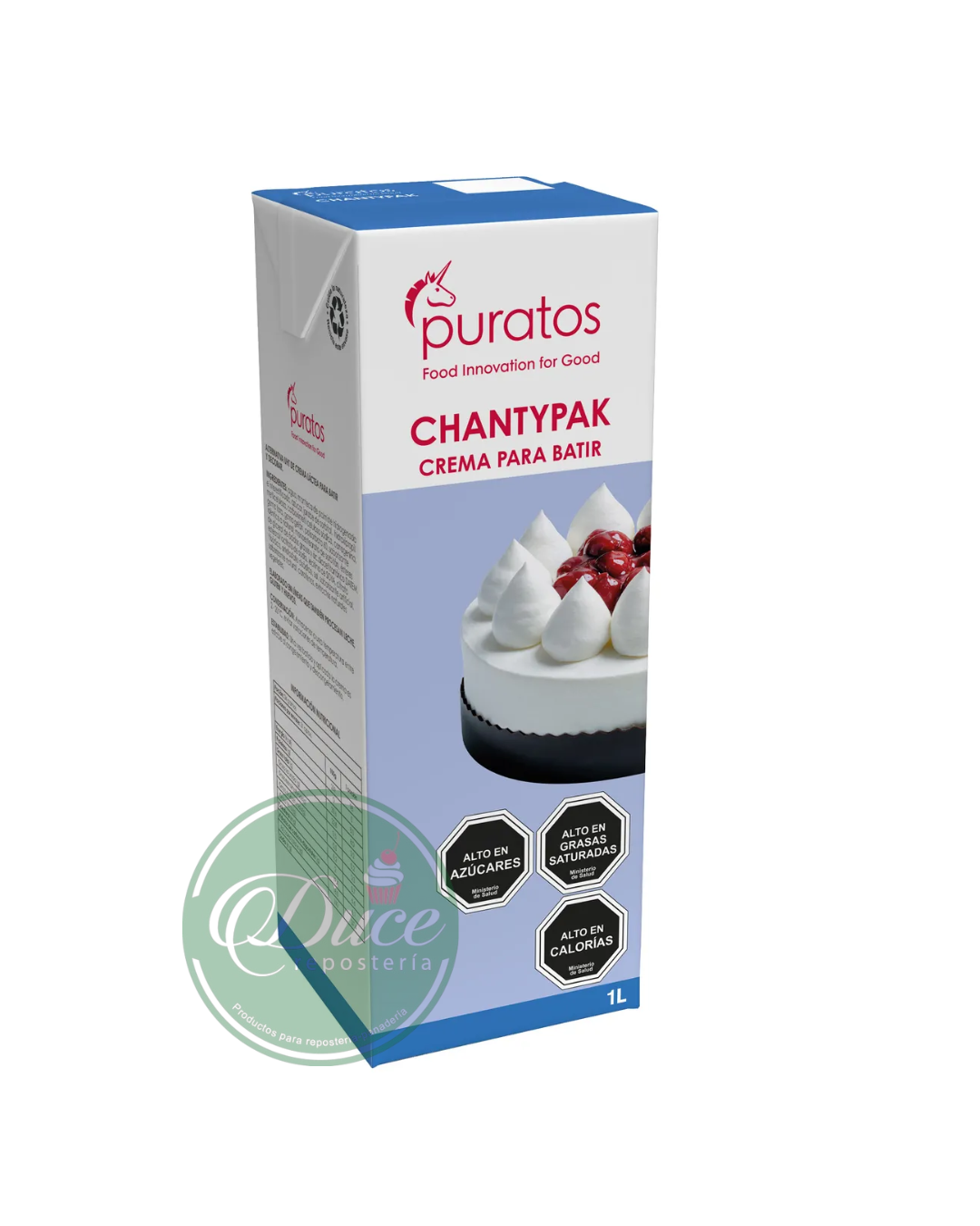 Crema Chantypack Puratos , 12x1 Litro