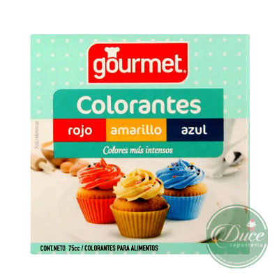 Colorante Gourmet 3 Colores