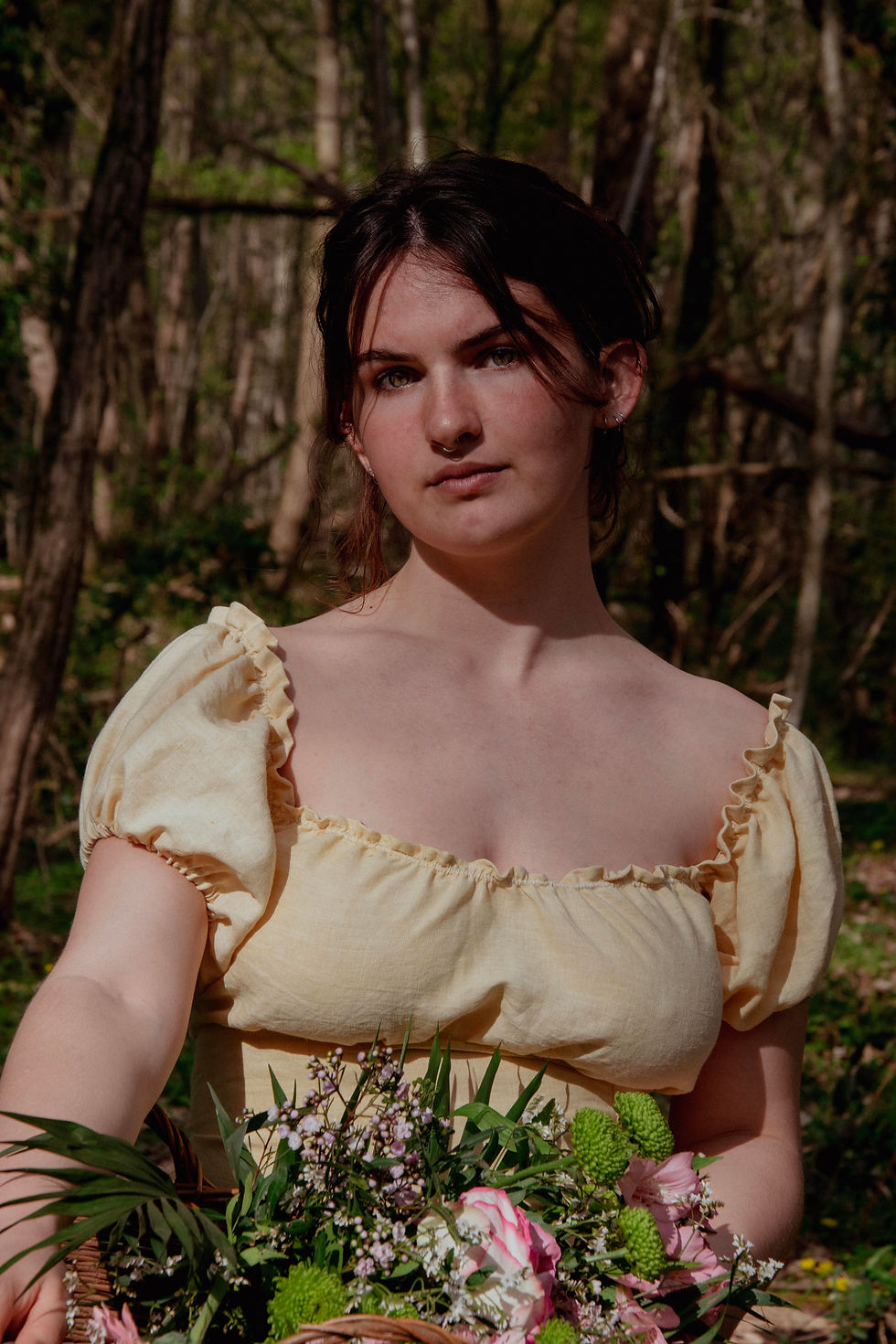 Thumbnail: The Eugénie Linen Dress - French CottageCore