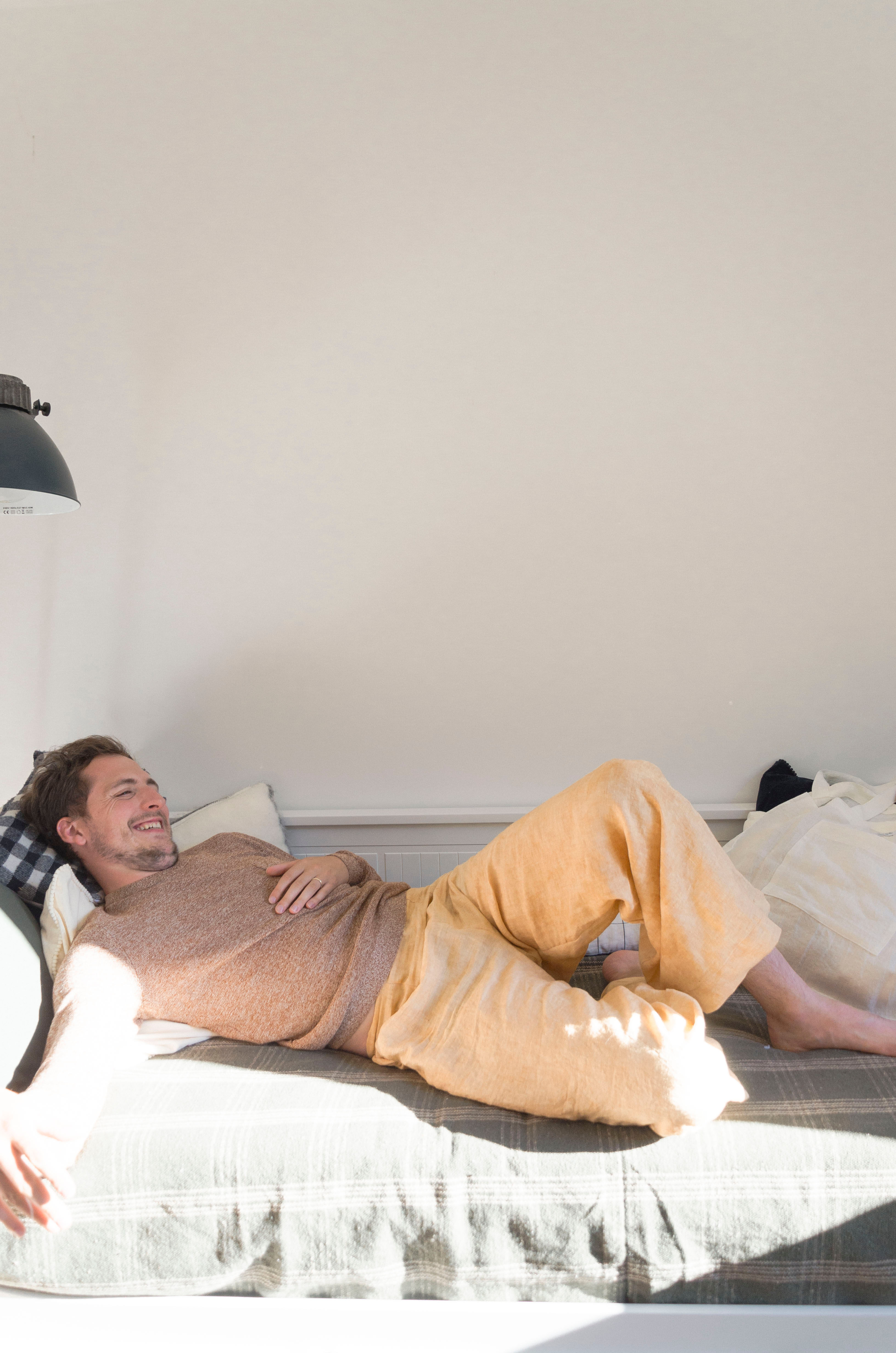 Unisex Linen Loungewear Pants - The Isabelle