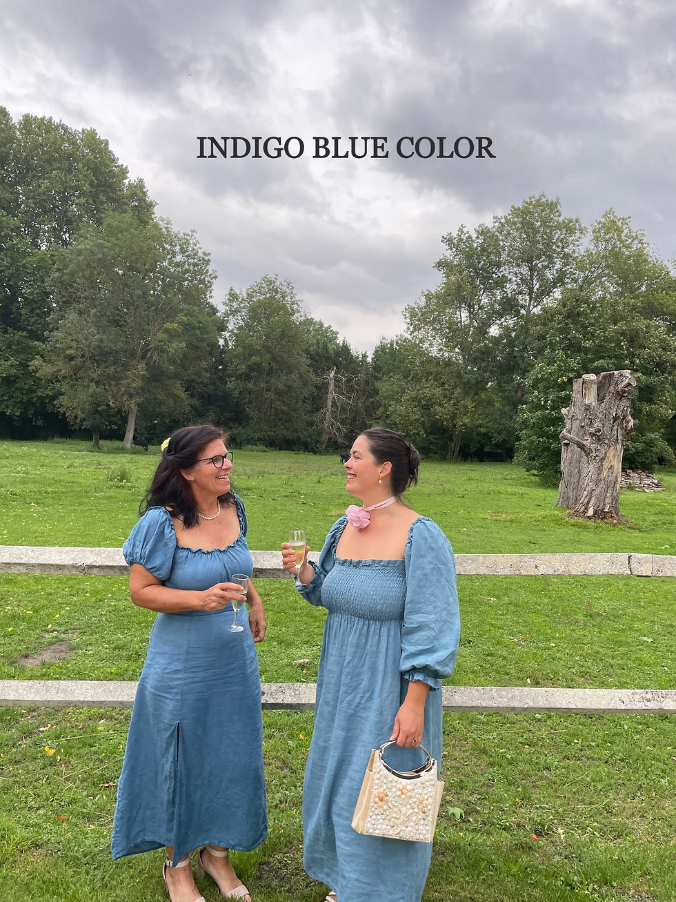 Thumbnail: The Eugénie Linen Dress - French CottageCore