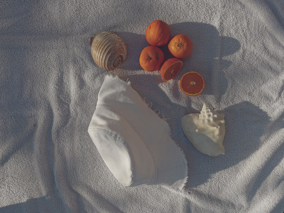 Thumbnail: Sustainable Linen bucket hat White