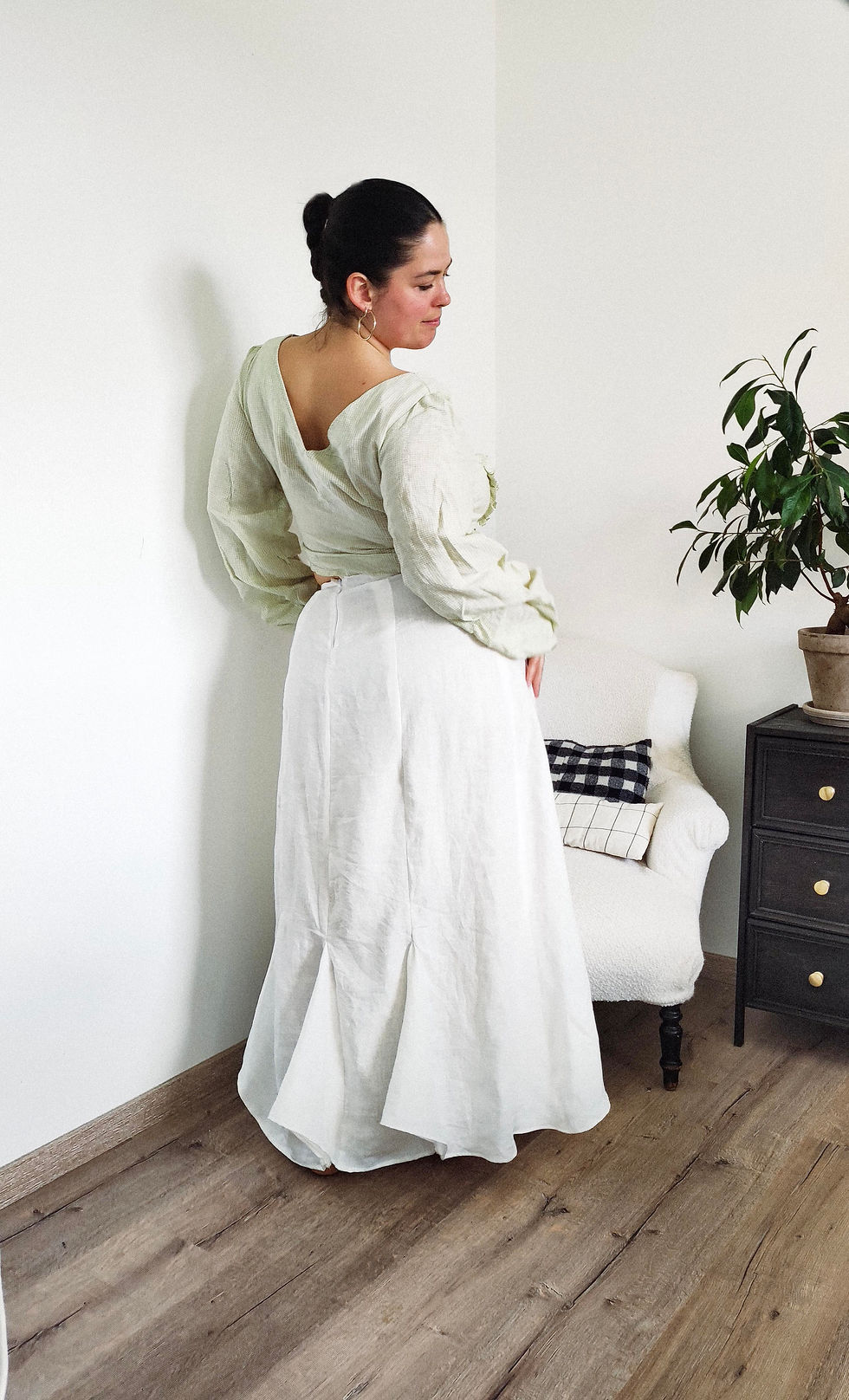 Thumbnail: The Maxi Linen Skirt - La Bénédicte