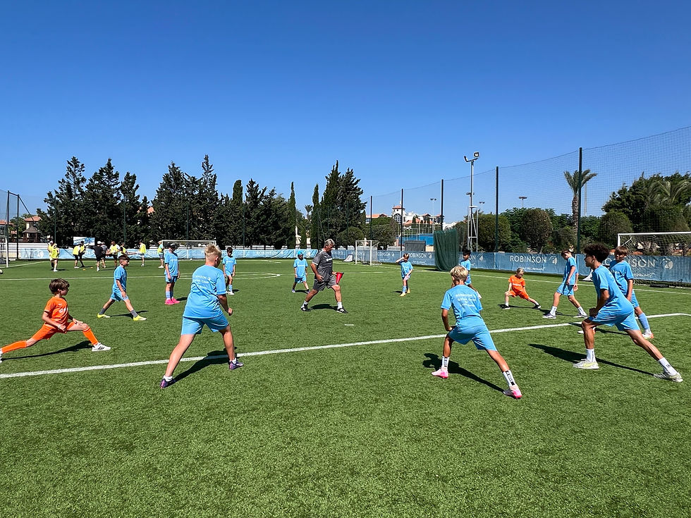 34. Kids Soccer Camp by Lothar Sippel im Robinson Cyprus