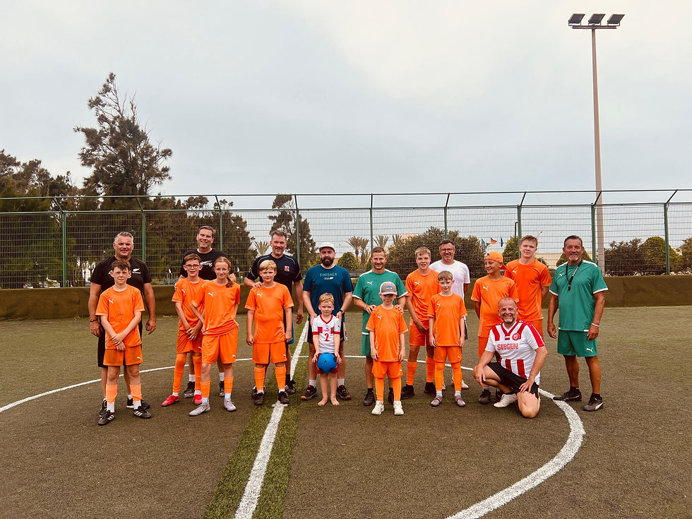 72. Kids Soccer Camp by Lothar Sippel im Robinson Agadir / Marokko