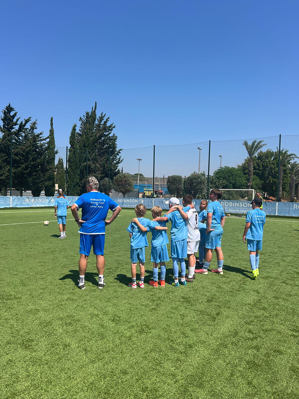 33. Kids Soccer Camp by Lothar Sippel im Robinson Cyprus