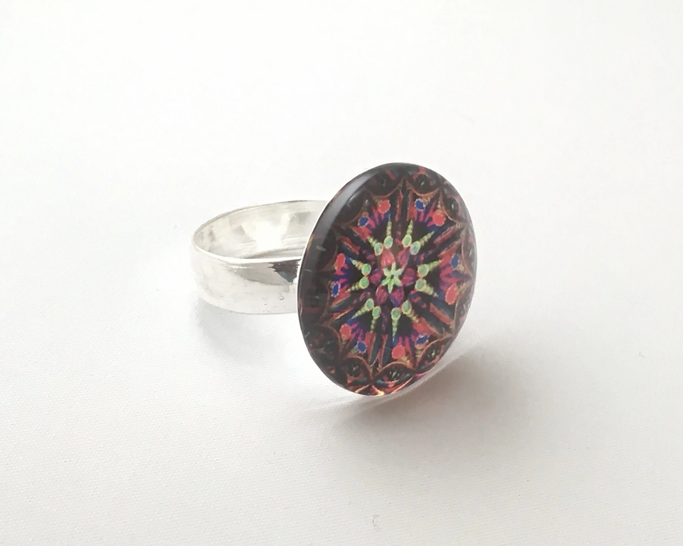 Miniature : Bague Cabochon Rond