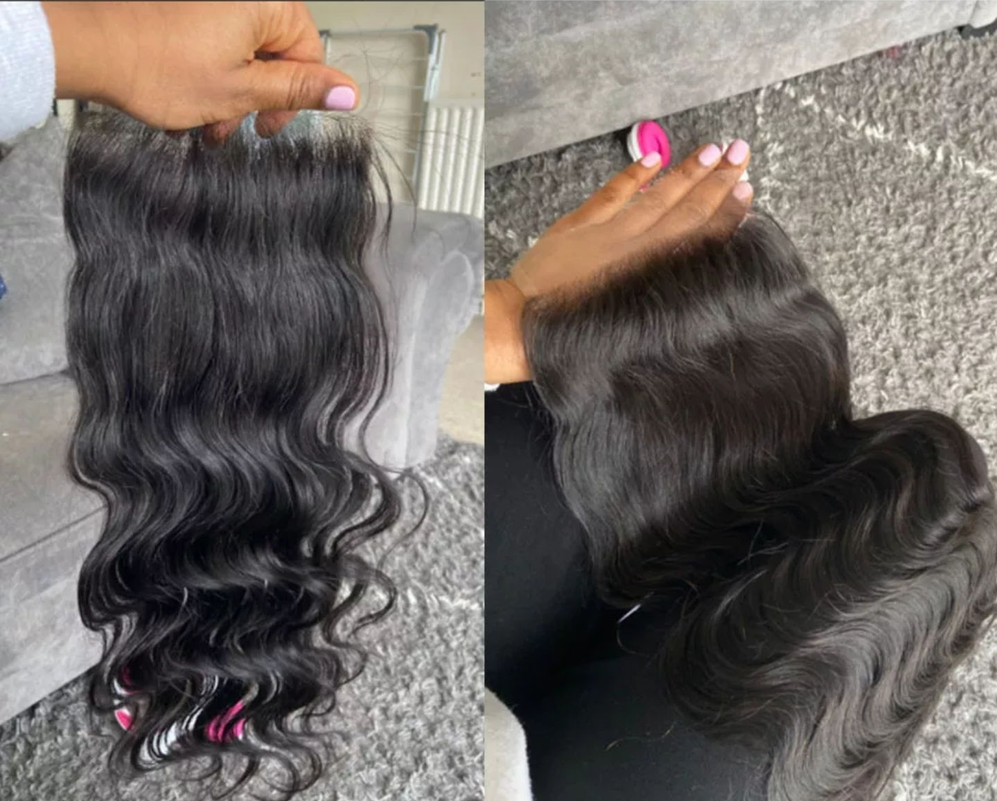 12" 5×5 Hd lace closure 