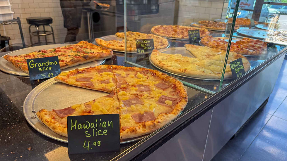 Lots of different pies