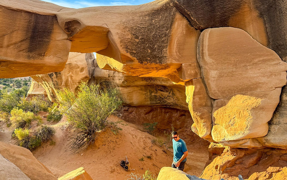 Jordan exploring Devils Garden