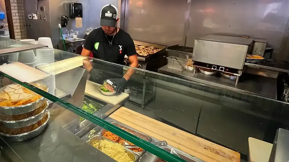 Making the order to go