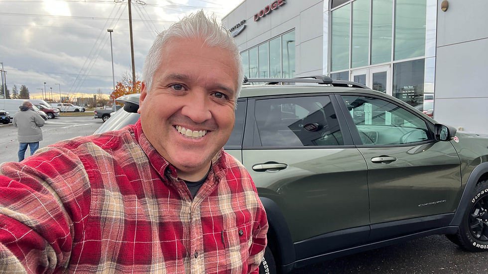 Buying my new Jeep Cherokee