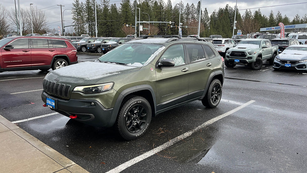 The first time I saw the new Jeep in person