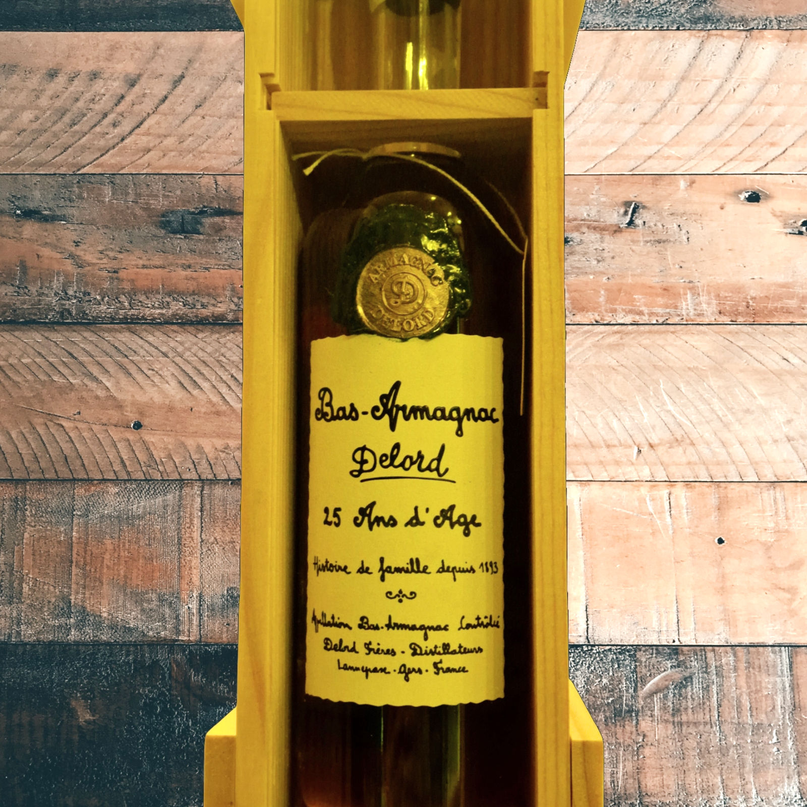 Bas Armagnac 25 ans Delord