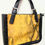 Thumbnail: Authentic Genuine Leather and Snakeskin Roman Bag front view