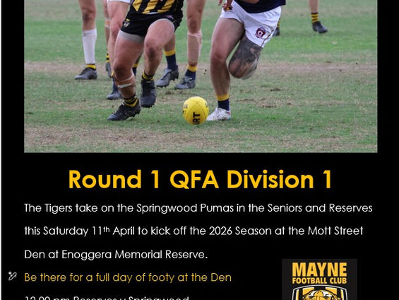 Footy is back for 2026