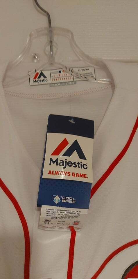 Thumbnail: Majestic Cincinnati Reds Baseball Jersey XL NEW Conditio