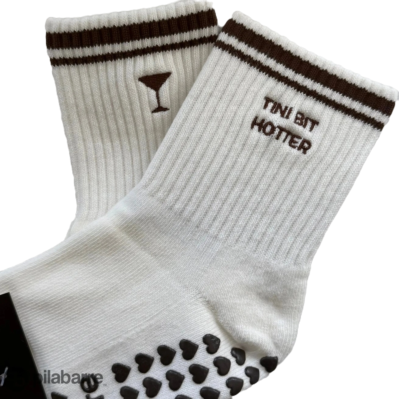 TINI BIT HOTTER Pila Barre Socks