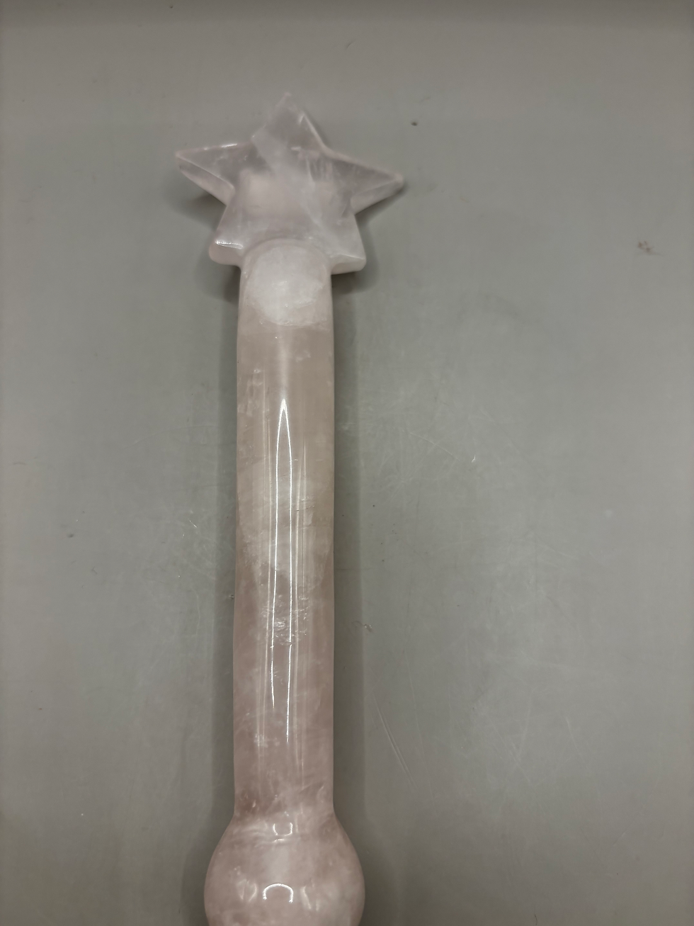 Rose Quartz Star Wand 
