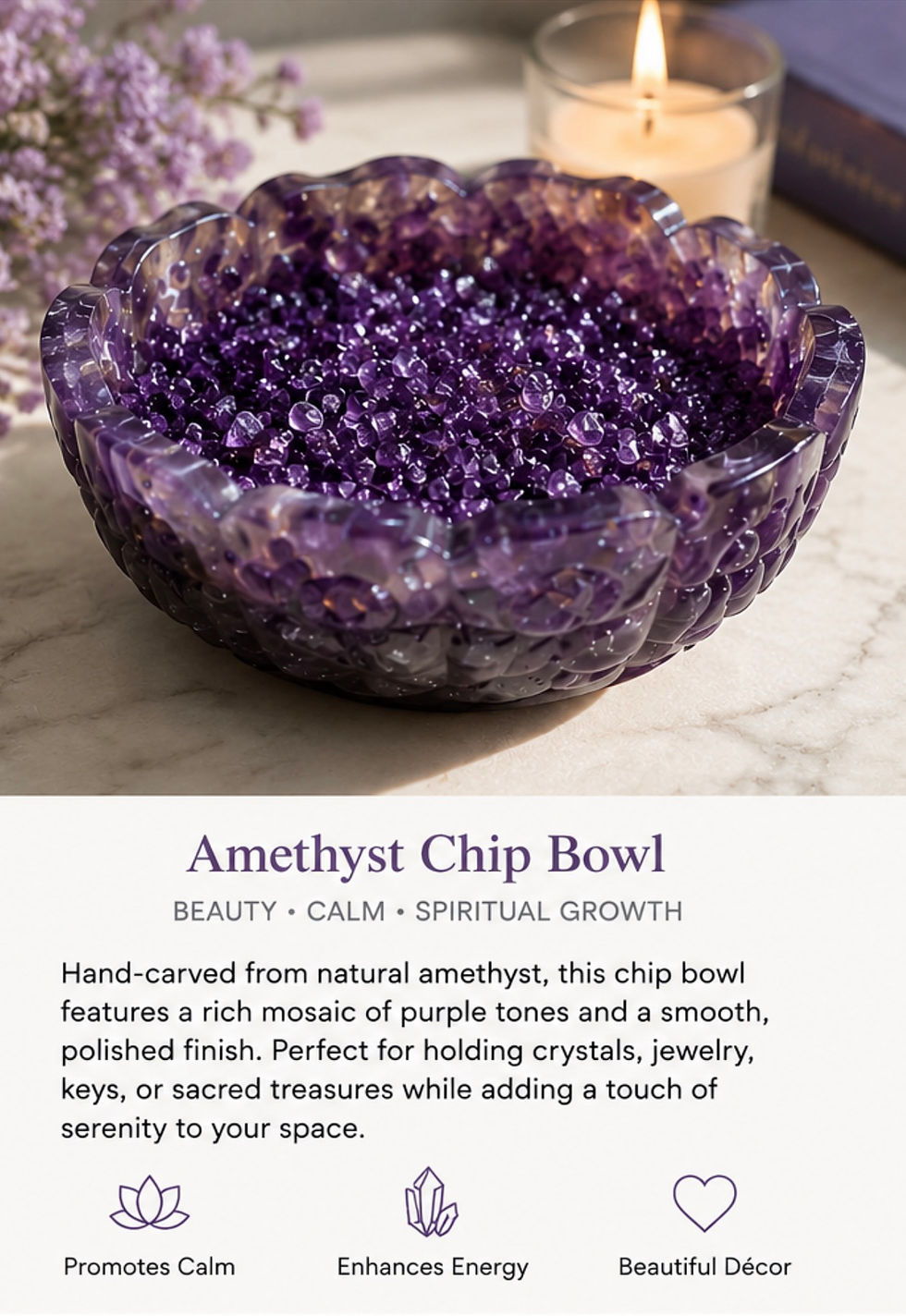 Thumbnail: Amethyst Chip Bowl