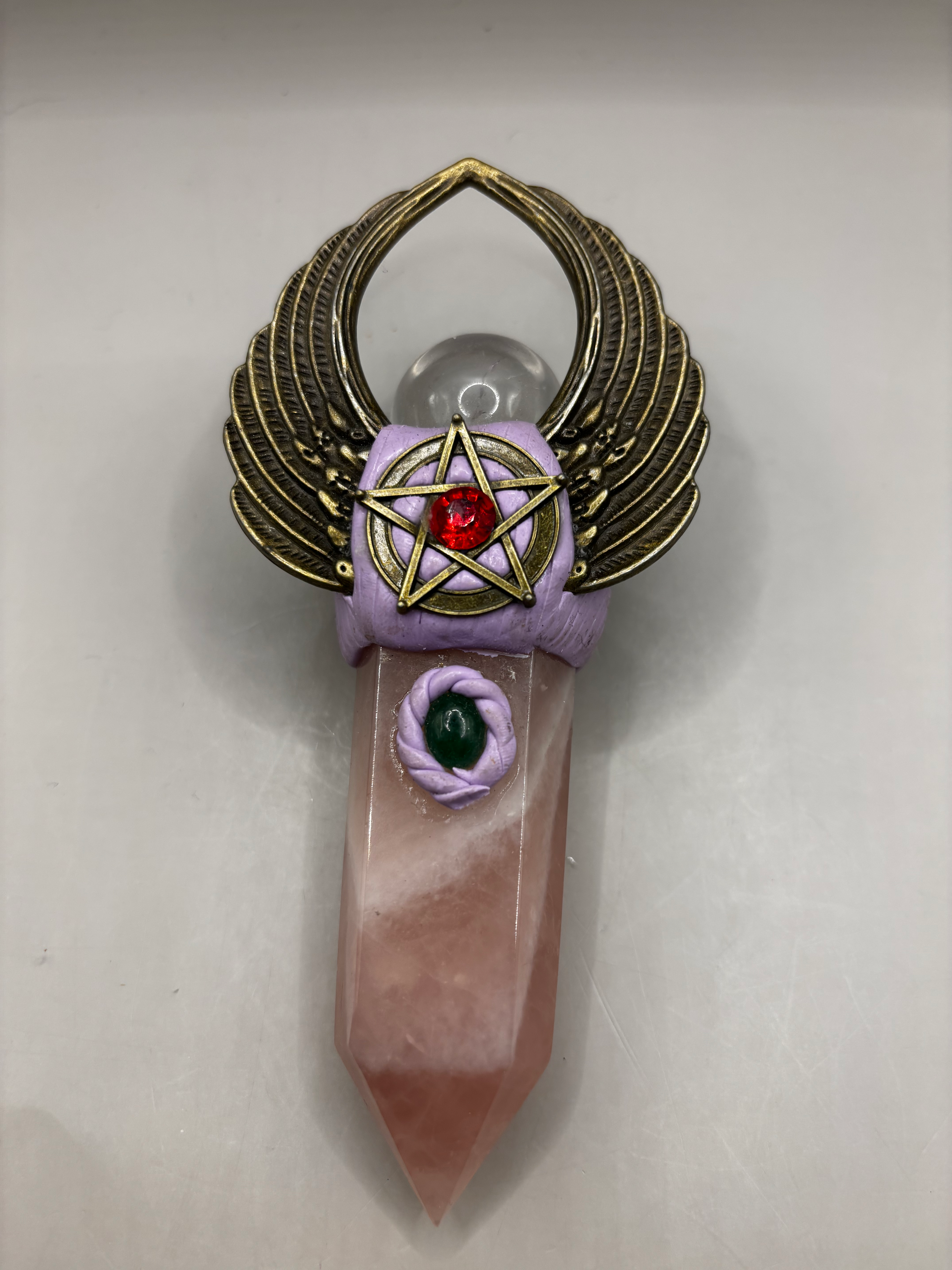 Rose Quartz Scepter 
