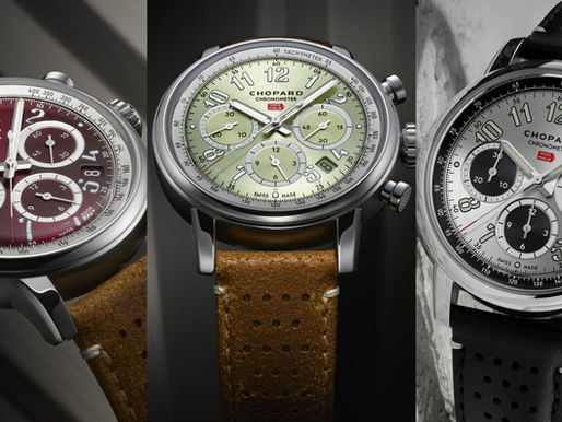 【2026新錶】CHOPARD 蕭邦|Mille Miglia三色面盤詮釋競速美學紅色激情、綠色復古、銀灰競速,重現義式賽道風華