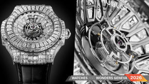 【2026WWG】HUBLOT 宇舶|鑲鑽如群星圍繞飛行陀飛輪的視覺衝擊美學,Big Bang Impact One Million 化身迷你璀璨小恆星