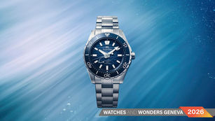 【2026WWG】小巧,大有可為 GRAND SEIKO|史上最小尺寸「潮汐」潛水錶 體現Spring Drive U.F.A. 極致精準律動