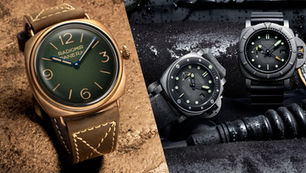 【2026新錶】PANERAI 沛納海|全新 Radiomir 青銅腕錶、Submersible Navy SEALs系列腕錶