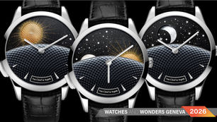 【2026WWG】 梵克雅寶|不僅是日與夜 月相盈虧也忠實呈現 VAN CLEEF & ARPELS Midnight Jour Nuit Phase de Lune