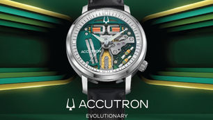 【2026新錶】BULOVA 寶路華｜360 赫茲的高精準驅動革命，音叉錶的經典回歸：ACCUTRON Spaceview 重現未來復古風，再掀電子機械錶新風潮