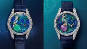 【2026新錶】TIFFANY & CO.|蒂芙尼 2026 Blue Book 《Hidden Garden 花語祕境》天堂鳥系列鸚鵡與巨嘴鳥腕錶,展現品牌卓越非凡的工藝傳承