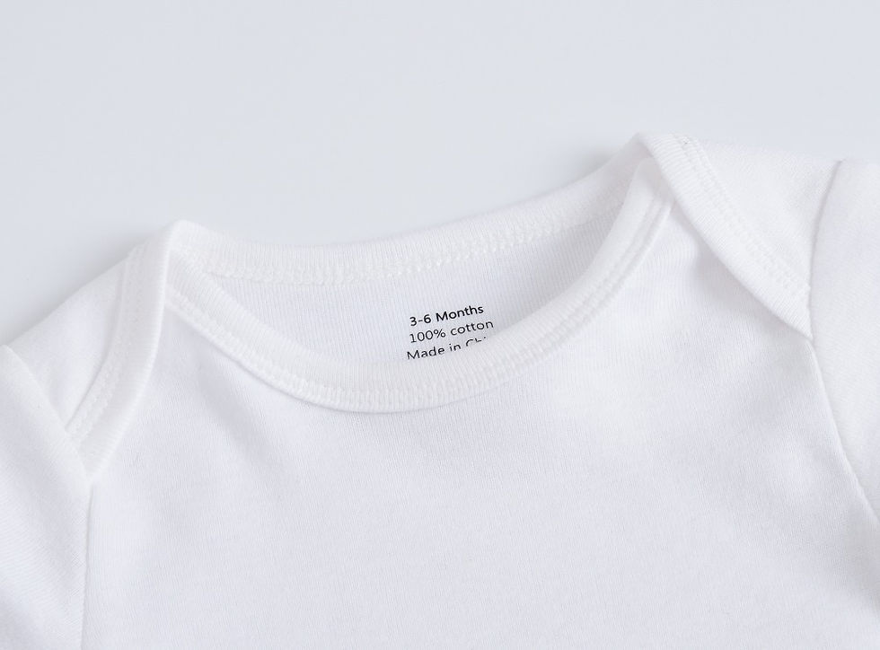 Thumbnail: Kavkas 3PCS 5PCS Baby Boys Girls Clothes Solid White Short Sleeve Cotton Baby Bo