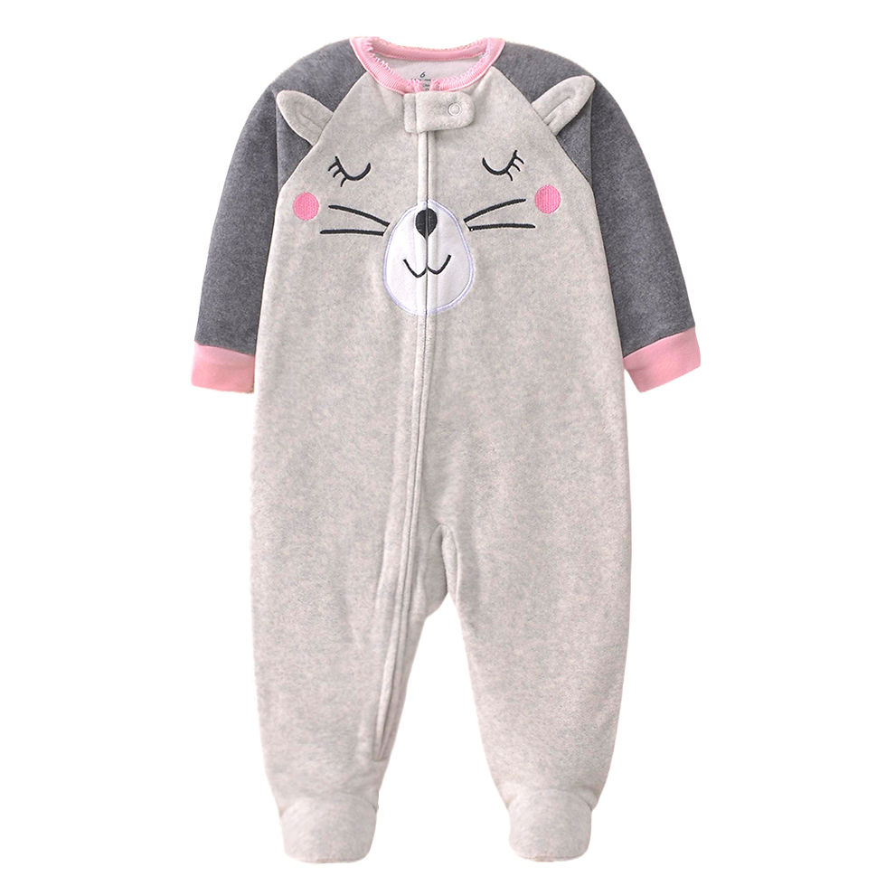 Thumbnail: 2026 Unisex Baby Romper Fleece Fabric Baby Boy Girl Clothes brands Newborn Baby 