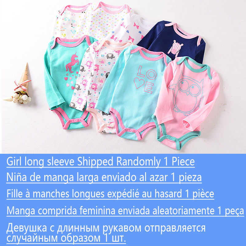 Thumbnail: 1-2 Pieces Baby Bodysuit For Newborns Summer Baby Romper Girl/Boy Clothes 0-12M 