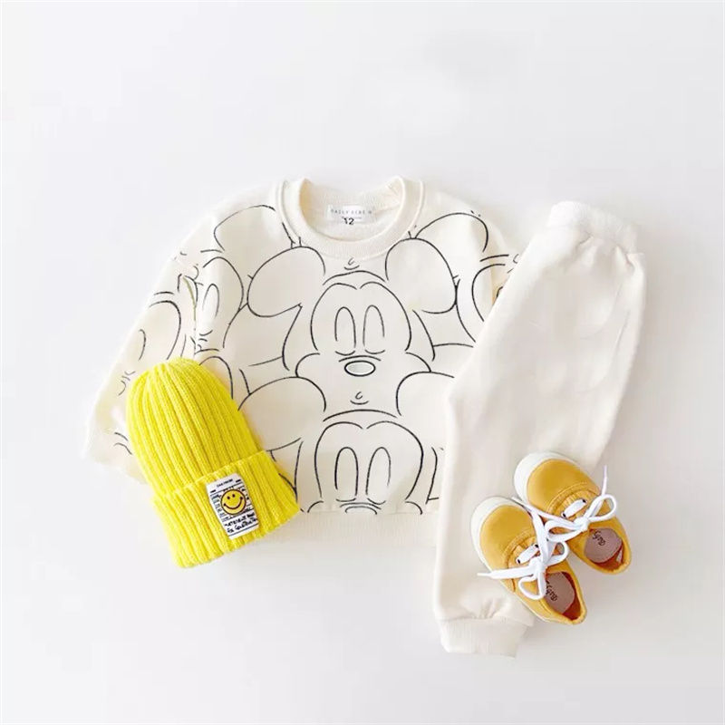 Thumbnail: New Designer Cartoon Clothing  Tracksuit Baby Boy Summer Printed Clothes T-shirt