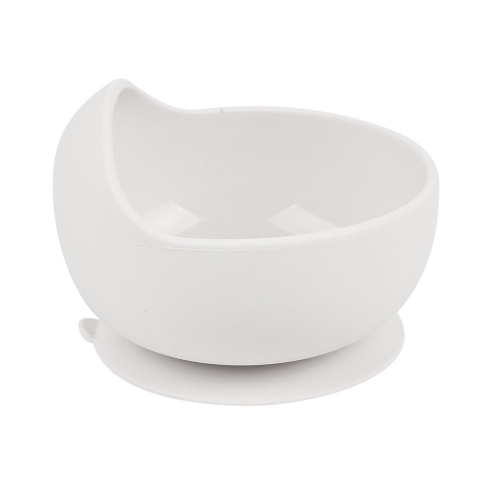 Thumbnail: 28Colors Baby Silicone Suction Bowls for Kids Waterproof Baby Feeding Tableware 
