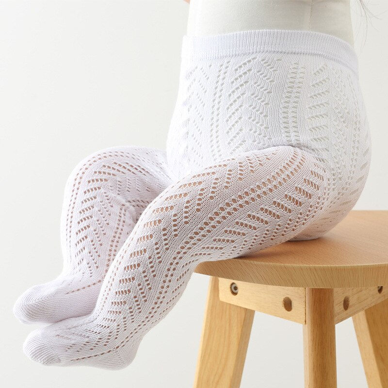 Thumbnail: Summer Baby Girls Tights Hollow Out Mesh Stockings For Kids Fishnet Clothing Tod