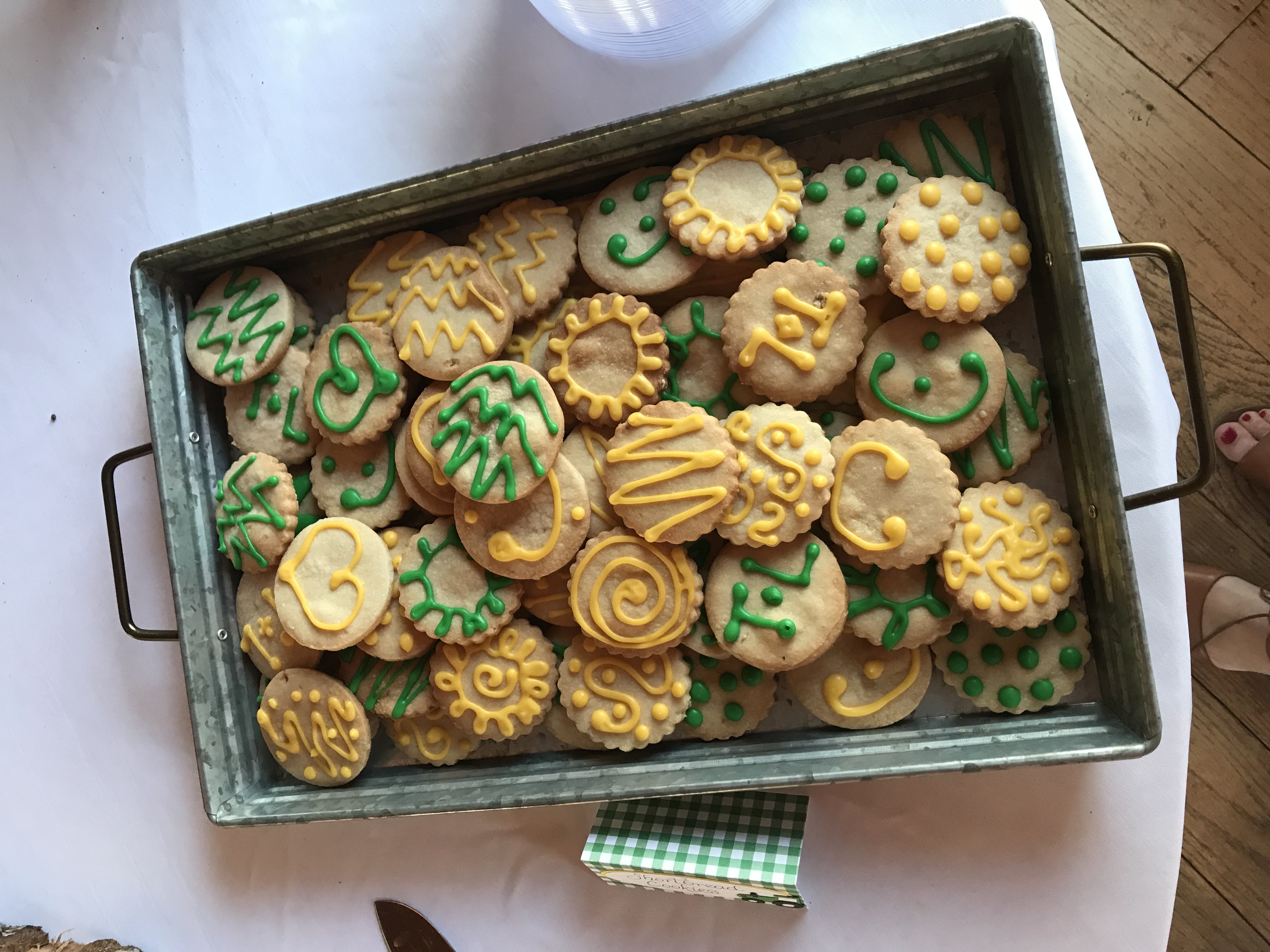 Arranged Food and Objects