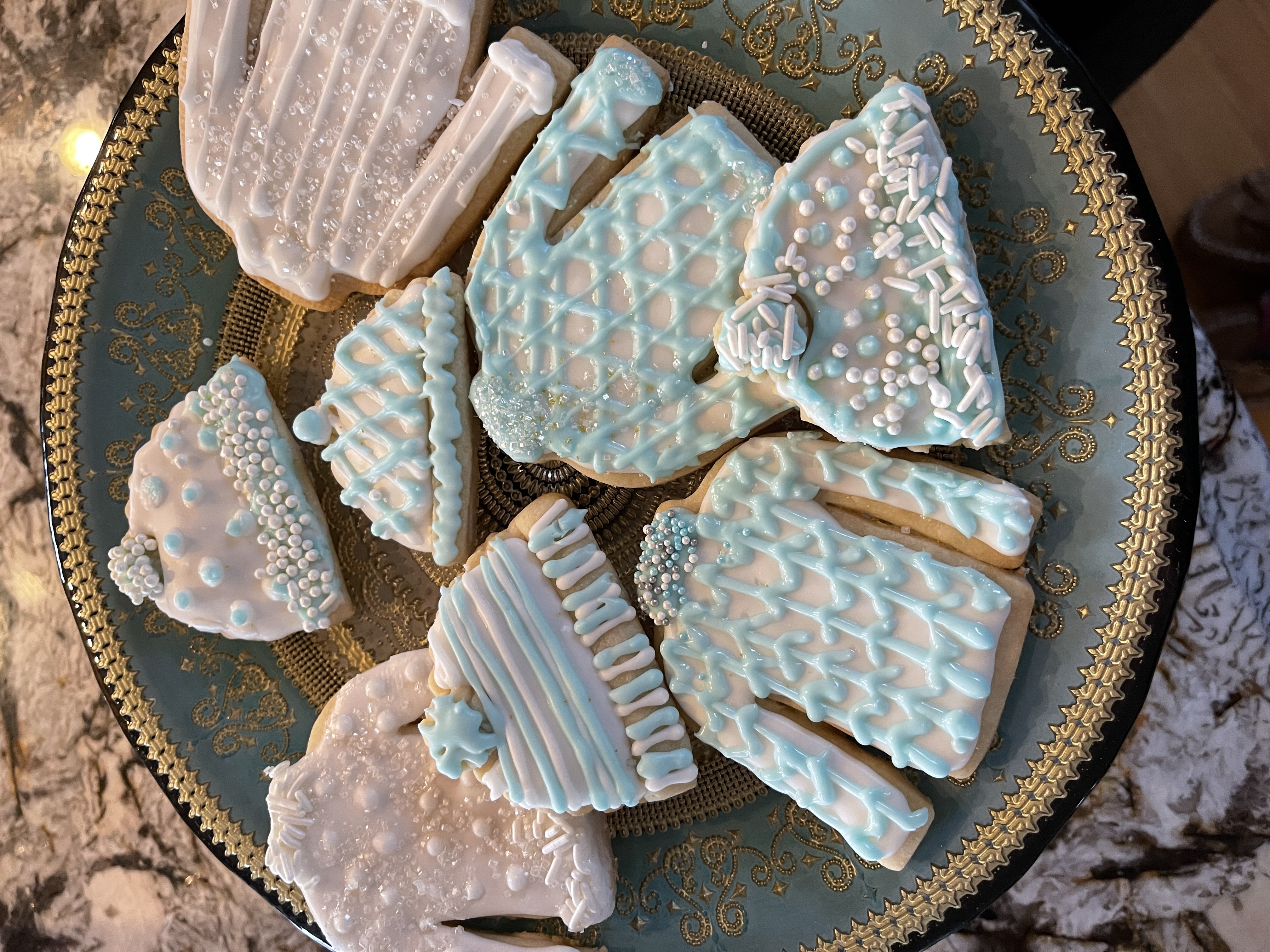 Arranged Food and Objects